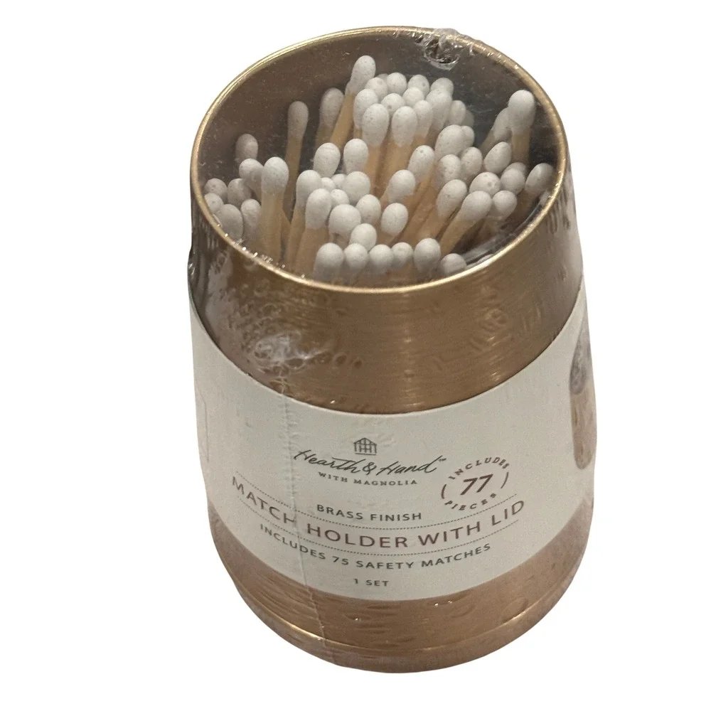 Brass Match Holder - Hearth & Hand Magnolia, Target